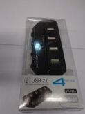 Hub USB com portas e chaves - 008