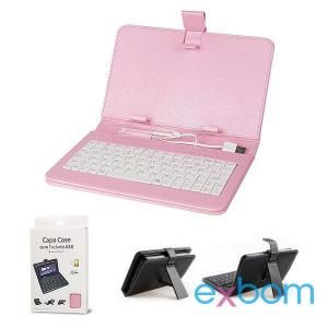 Teclado para tablet com capa - 0017