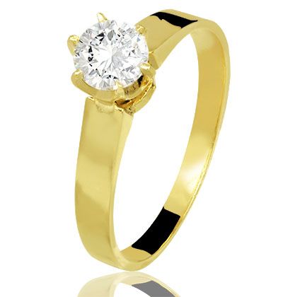 Anel de Noivado 18k Bellus