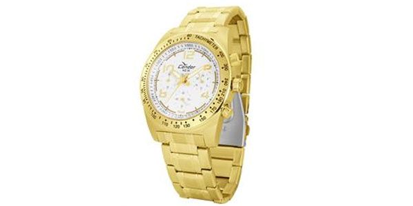 Relógio Condor Masculino Dourado