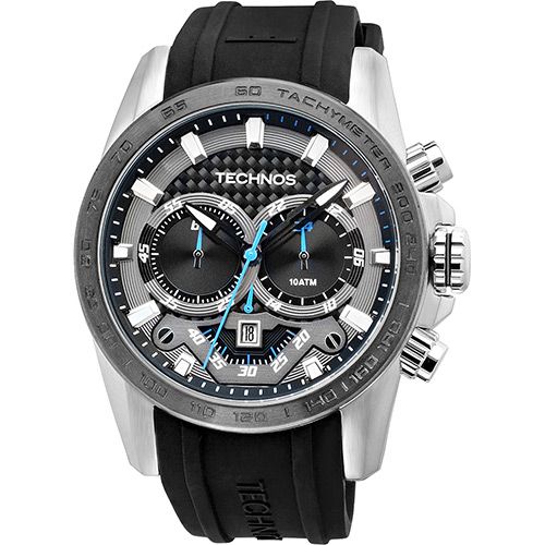 Relógio Masculino Technos OS20EK-8P TS Carbon Esportivo